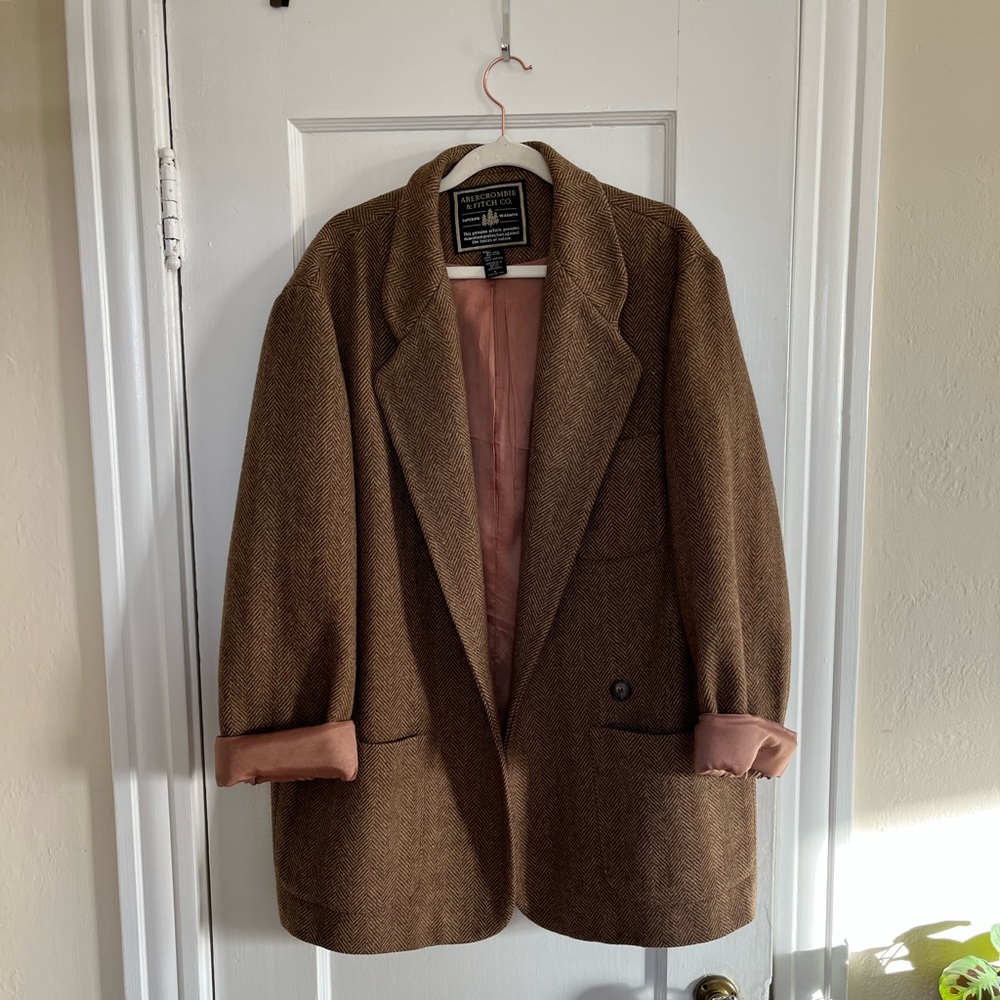 Vintage Oversized Abercrombie & Fitch Coat